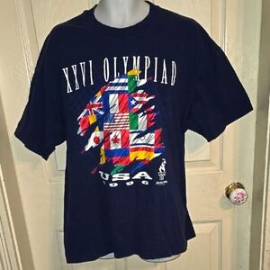Vintage XXVI Olympiad USA 1996 T-Shirt Atlanta Olympics XXL Tee